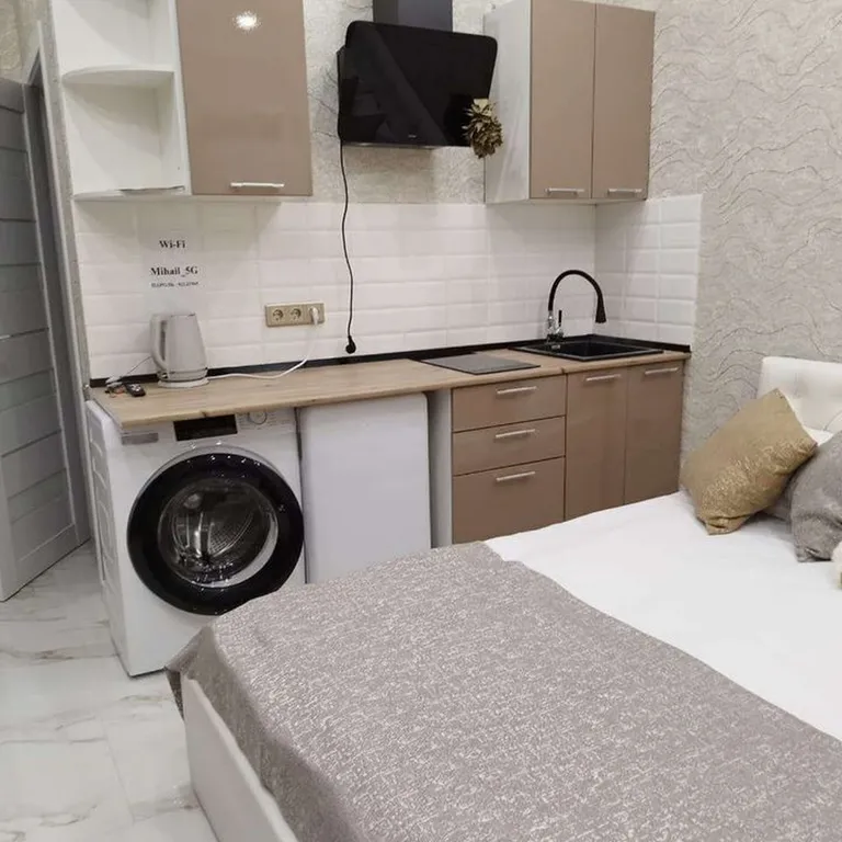 Квартира Квартира Уютная студия в ЖК Морской бepег — Лазаревское