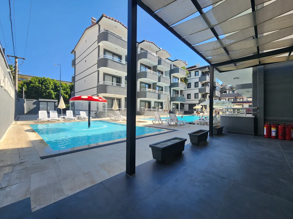 Квартира в Сиде в комплексе с бассейном