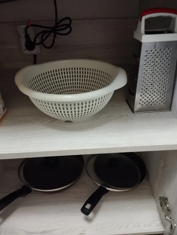 Яркая оранжевая квартира