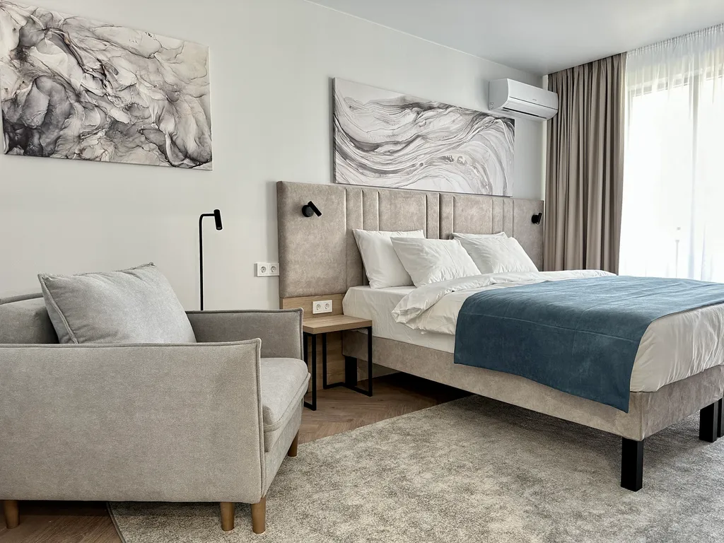 Квартира Апартамент делюкс  в резиденции Европа с бассейном — аренда посуточно в Анапа