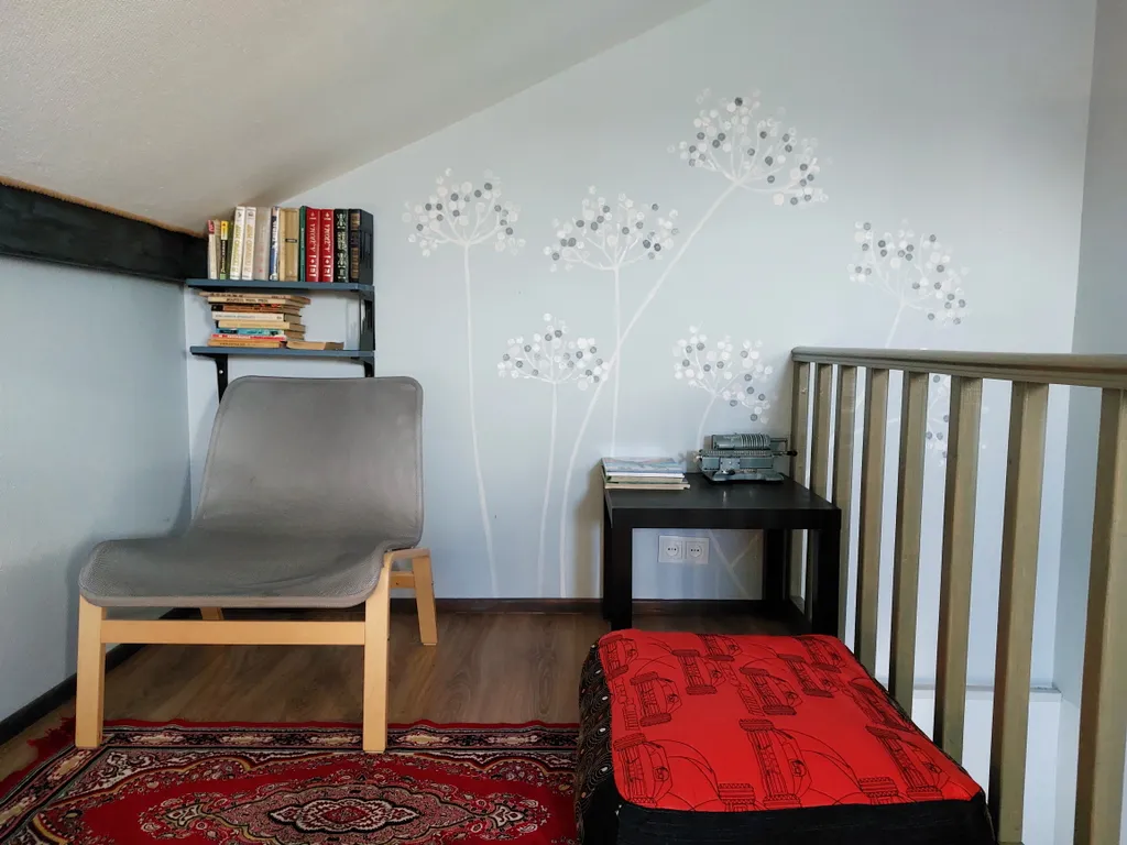 Двухуровневая квартира с выходом в сад