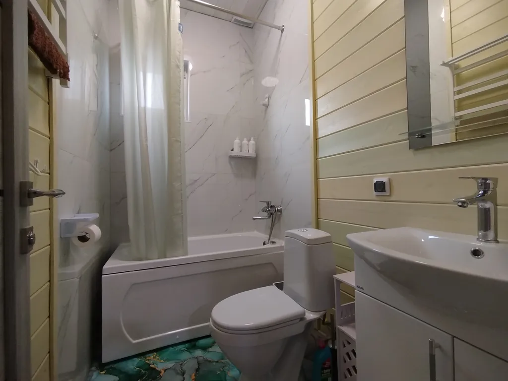 Стильный барн с крытой мангальной зоной