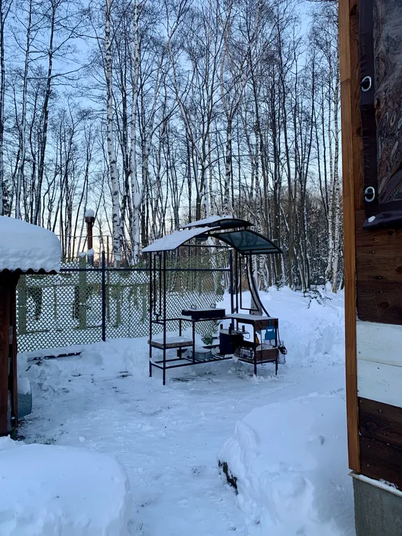 Коттедж с горячей купелью рядом с Выборгом