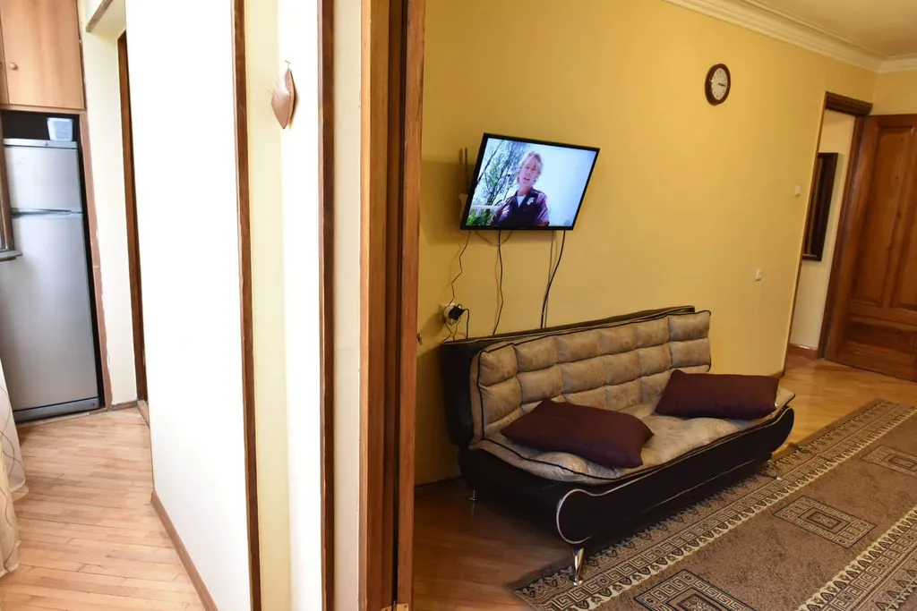 Однокомнатная чистая квартира посреди метро Дидубе и метро Грмагеле