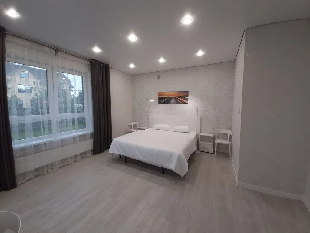 Квартира с участком, барбекю зона, закрытая территория, парковка