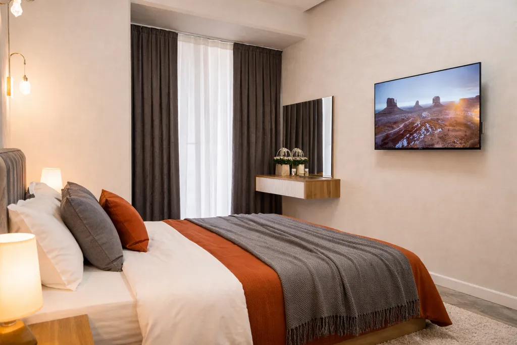 Уютные апартаменты бизнес-класса с панорамным видом в сердце Ташкента