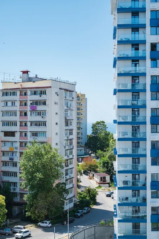 Квартира Квартира Уютная студия для двоих или с ребёнком, до моря 20 минут — Сочи