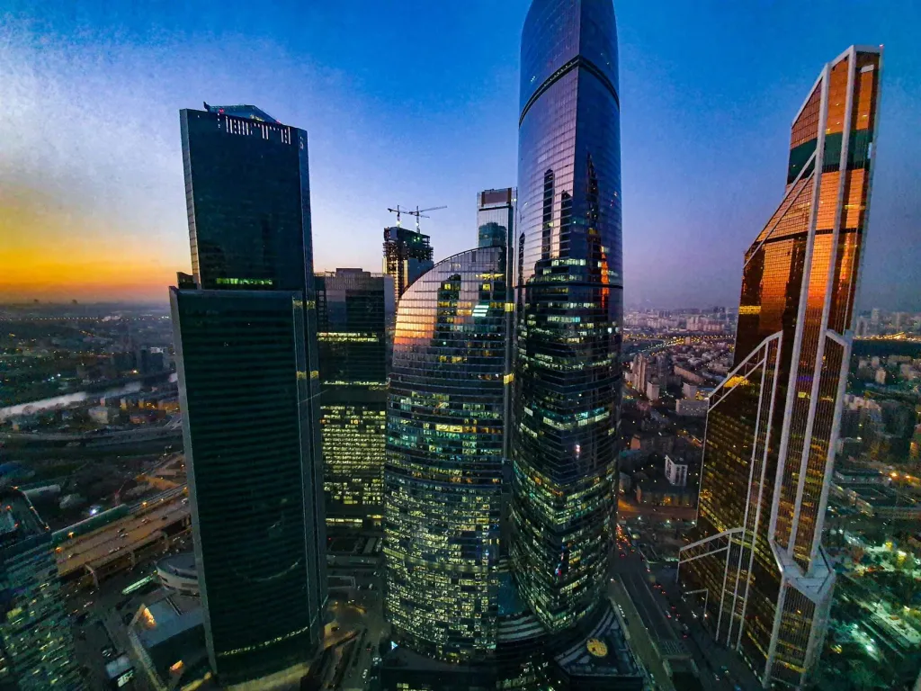 Апартаменты Москва сити с широкой панорамой на башни