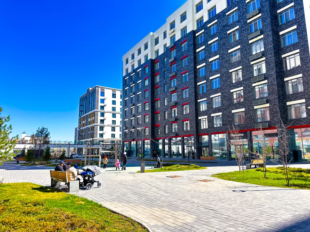 Вид на город