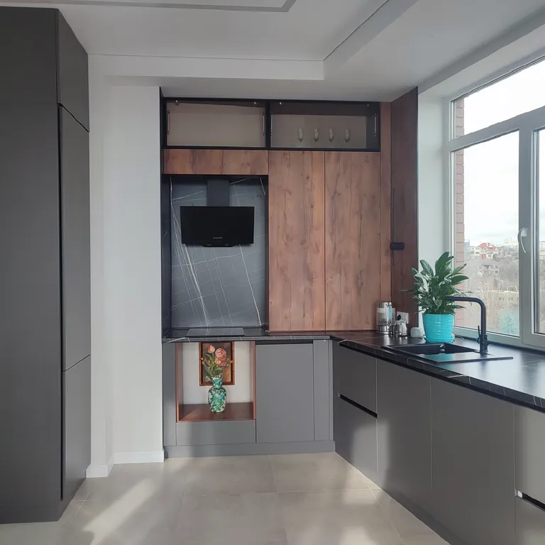 Апартаменты с видом на Кавказские горы