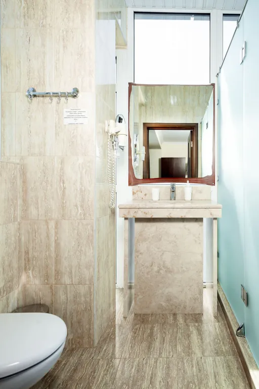 Квартира Квартира Двухместный улучшенный номер с видом на реку и горы — Адлер