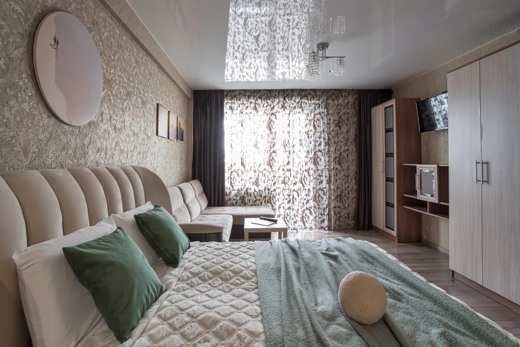 Красивая дизайнерская студия в центре микрорайона ГГМ рядом с ТЦ Кит