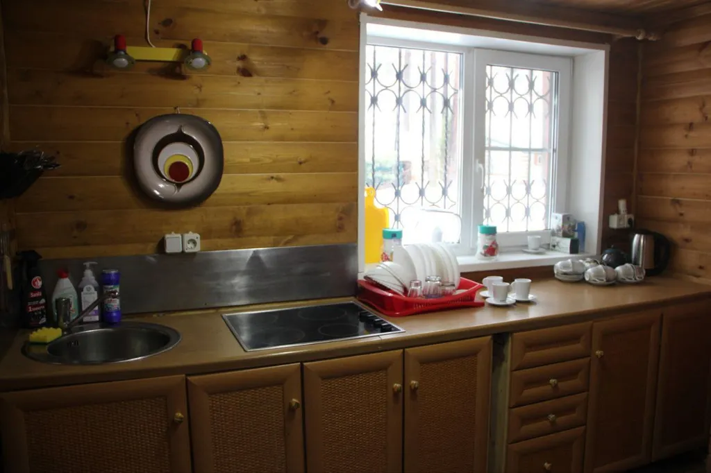 Большой номер с баней на 5 человек