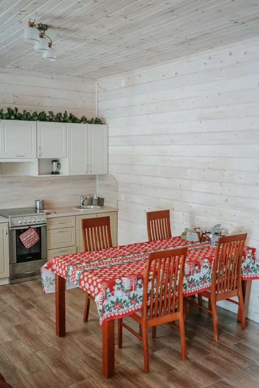 Уютный коттедж на берегу Ладожского озера для семейного отдыха