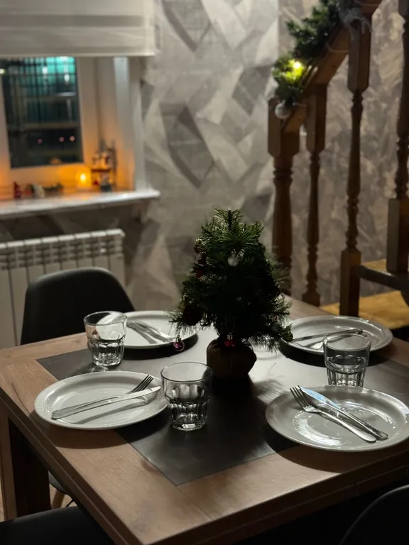 Апартаменты двухуровневые однокомнатные с кухней (апарт 4)