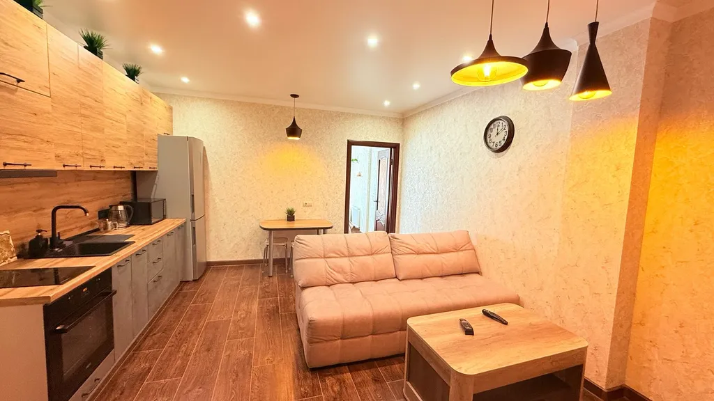 Квартира Просторная 2х комнатная квартира с видом на море — Анапа