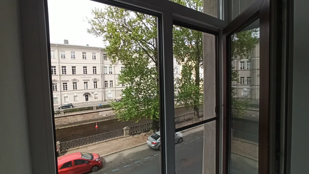 Квартира Квартира London Studio - очень большая студия с видом на воду — Санкт-Петербург