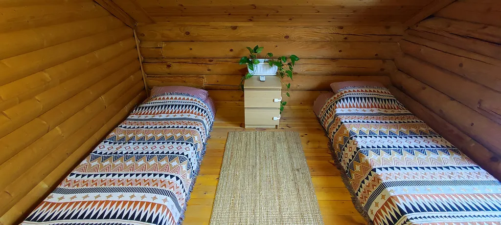 Коттедж Коттедж Просторный сруб с гамаком, камином и баней — Мезмай