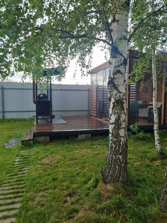 Уютный дом с баней и сибирским чаном на участке 8 соток