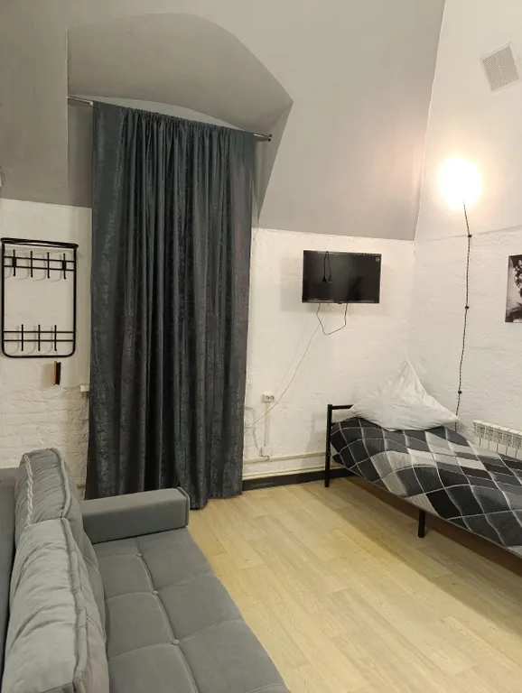 Квартира-студия в стиле "Лофт" рядом с парком