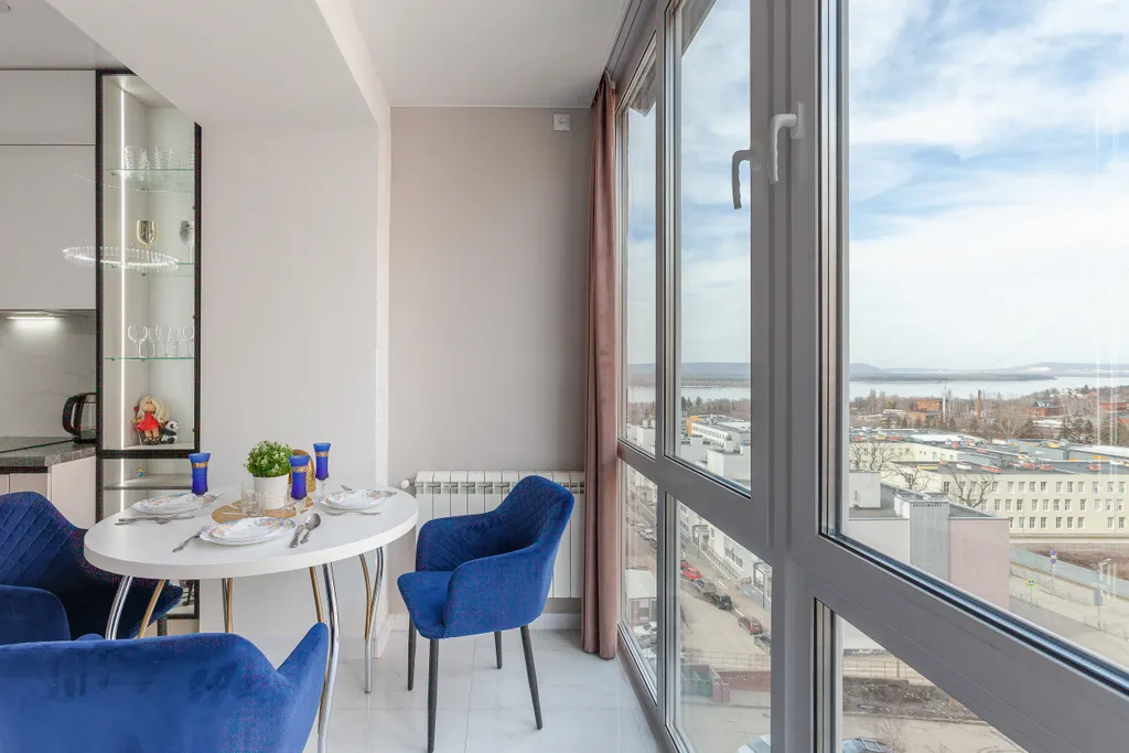 Апартаменты RentPlaza евротрешка ЛЮКС с видом на Волгу