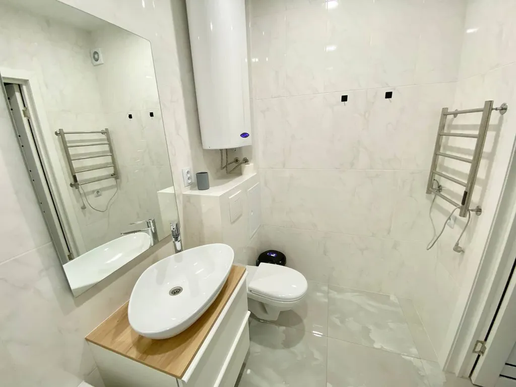 Квартира Уютная стильная квартира в 2х уровнях с видом на город — Анапа