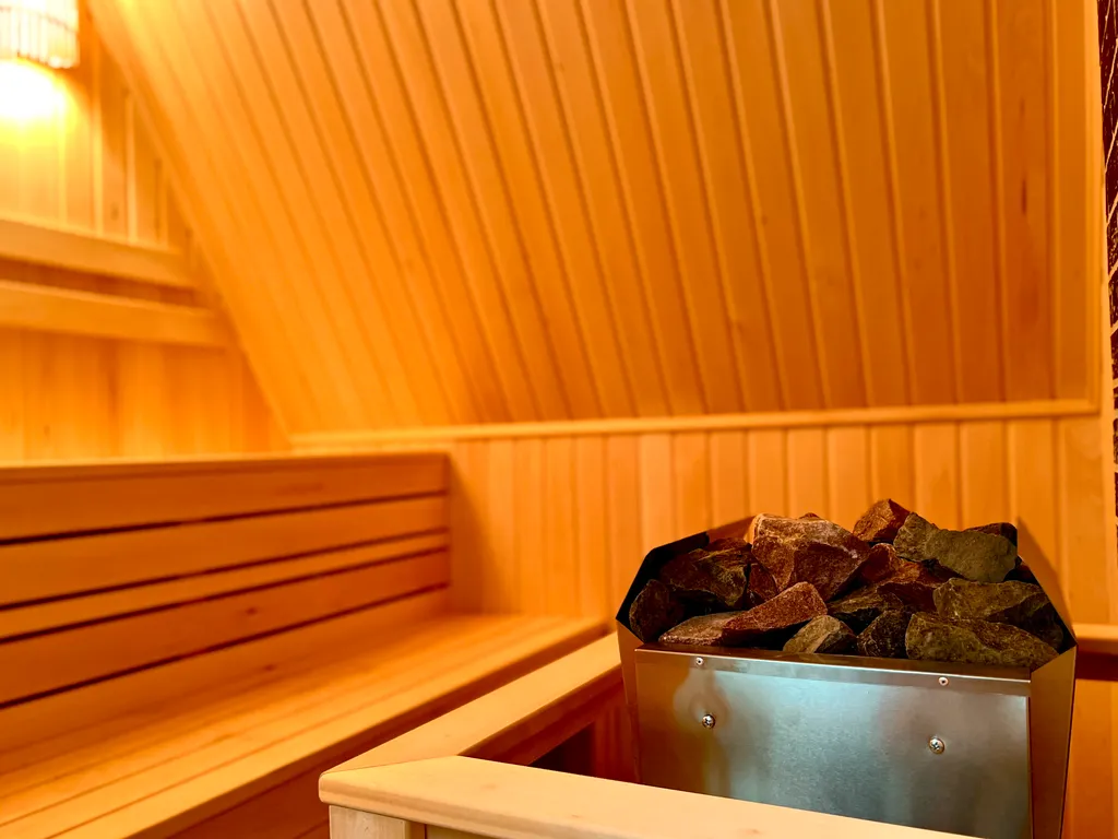 Коттедж у моря с сауной