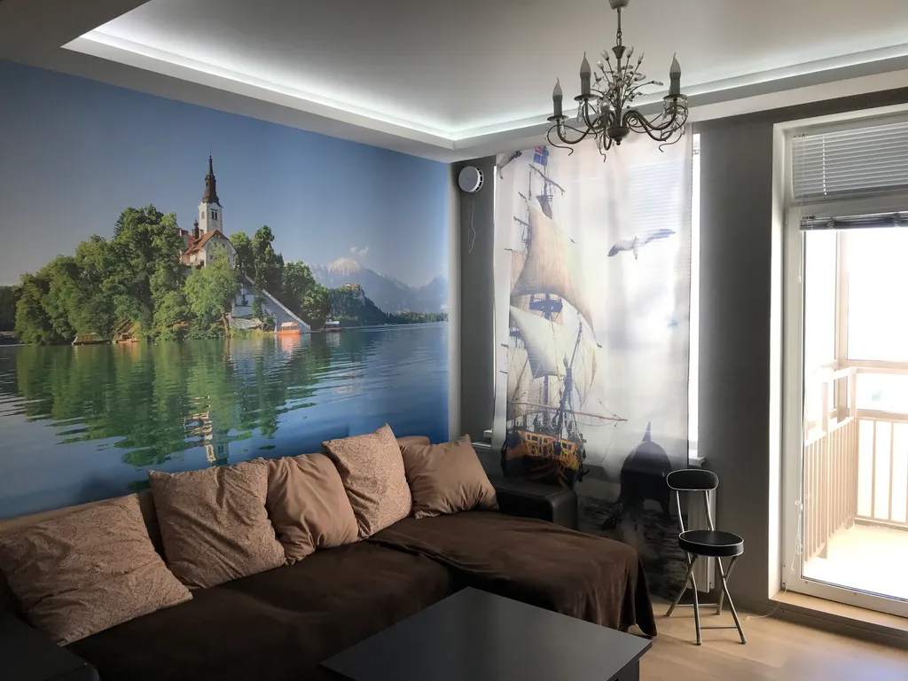 Квартира Квартира Уютная студия с джакузи м Фрунзенская — Санкт-Петербург