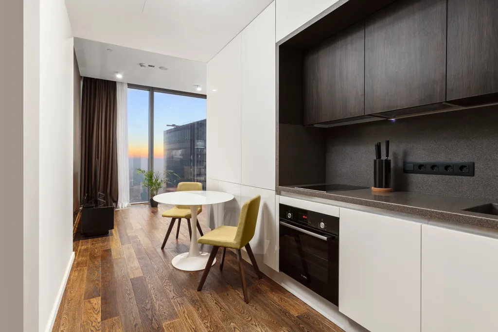 Двухуровневый апарт в Москве Сити