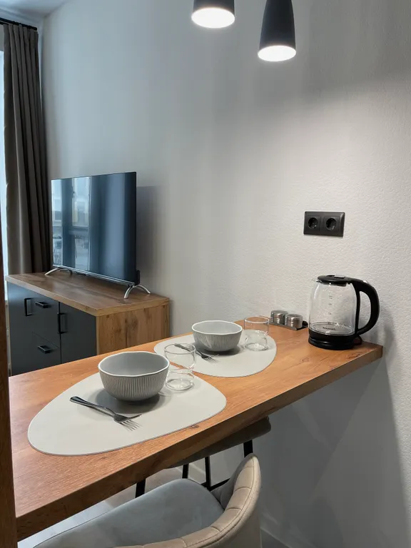 Студия после свежего ремонта