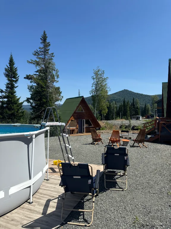 Коттедж Уютный дом с видом на горы — Шерегеш