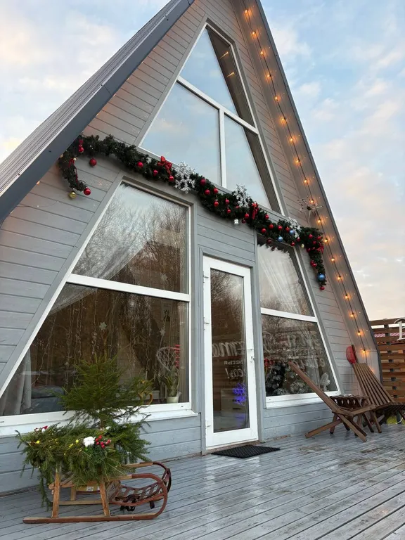 Коттедж Дом у озера с банным чаном и русской баней — аренда посуточно в Калуга