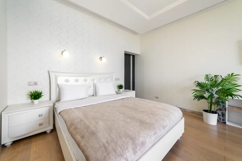 Роскошная идеал квартира с двумя террасами, тремя санузлами и бассейн