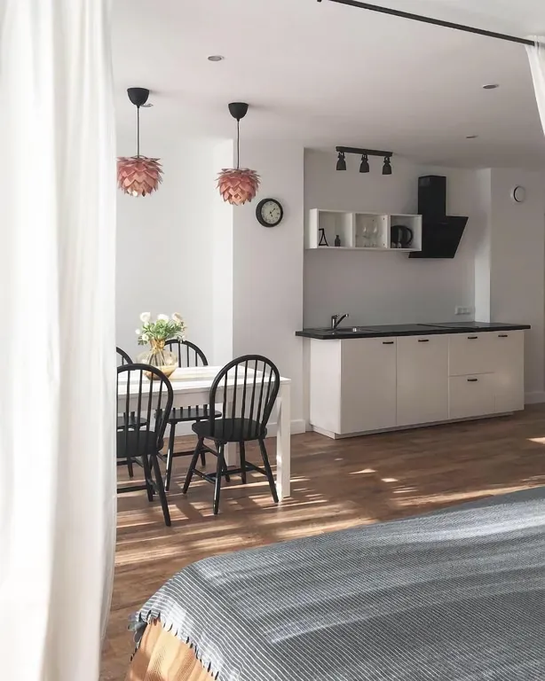 Студия с 3 спальными местами