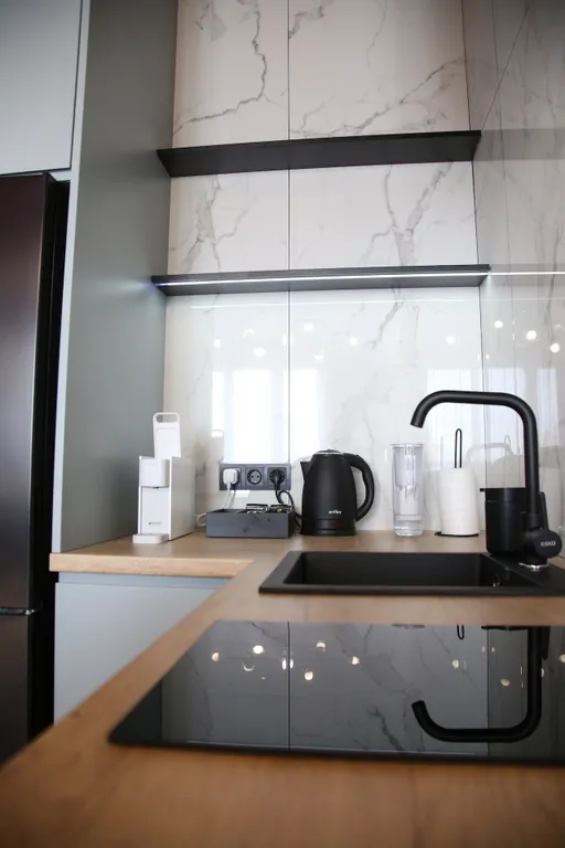 Квартира Апартаменты Дали с ягодным потолком и панорамным видом на Калининград — Калининград