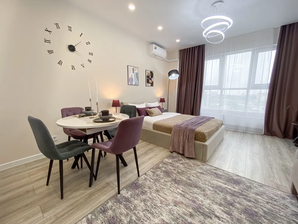 Студия в ЖК Аквамарин на берегу реки