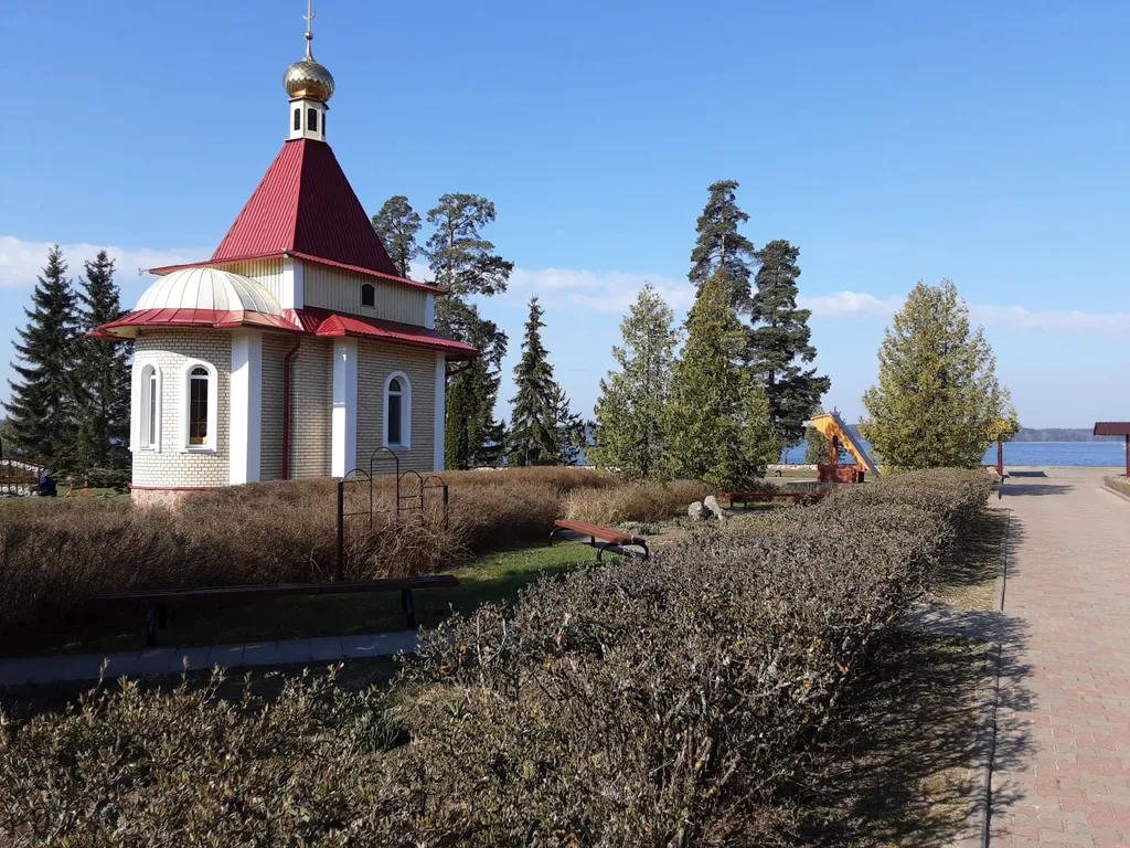 Квартира с видом на озеро