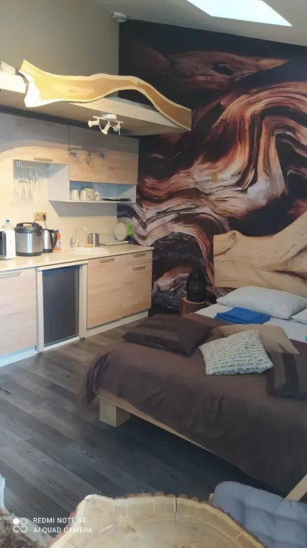 Квартира-студия с видом на реку