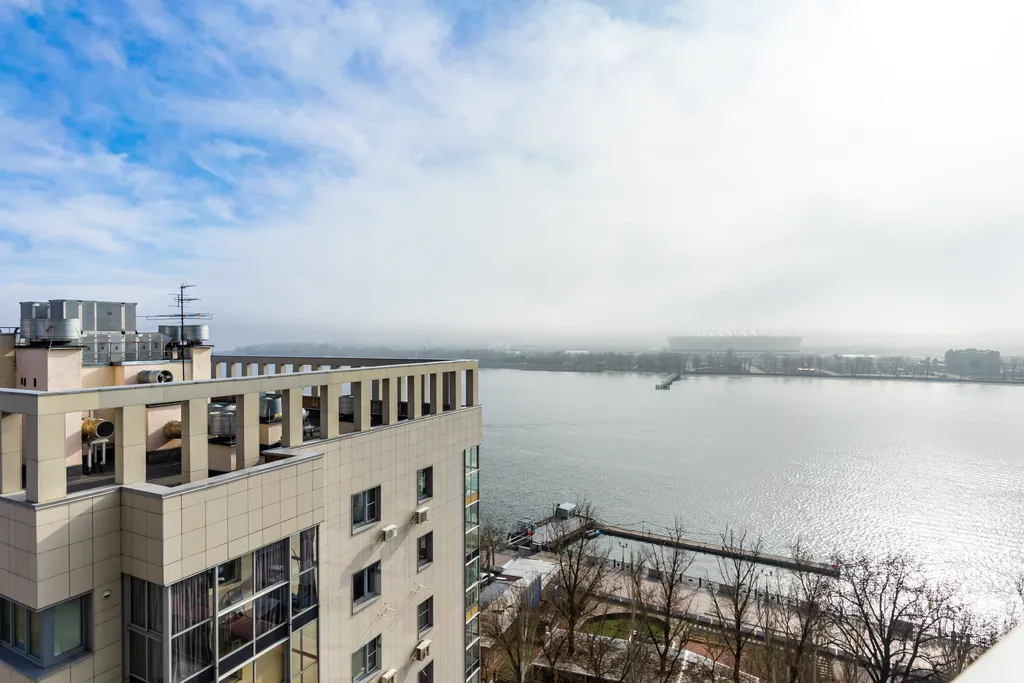 Евродвушка на центральной набережной с видом на Дон