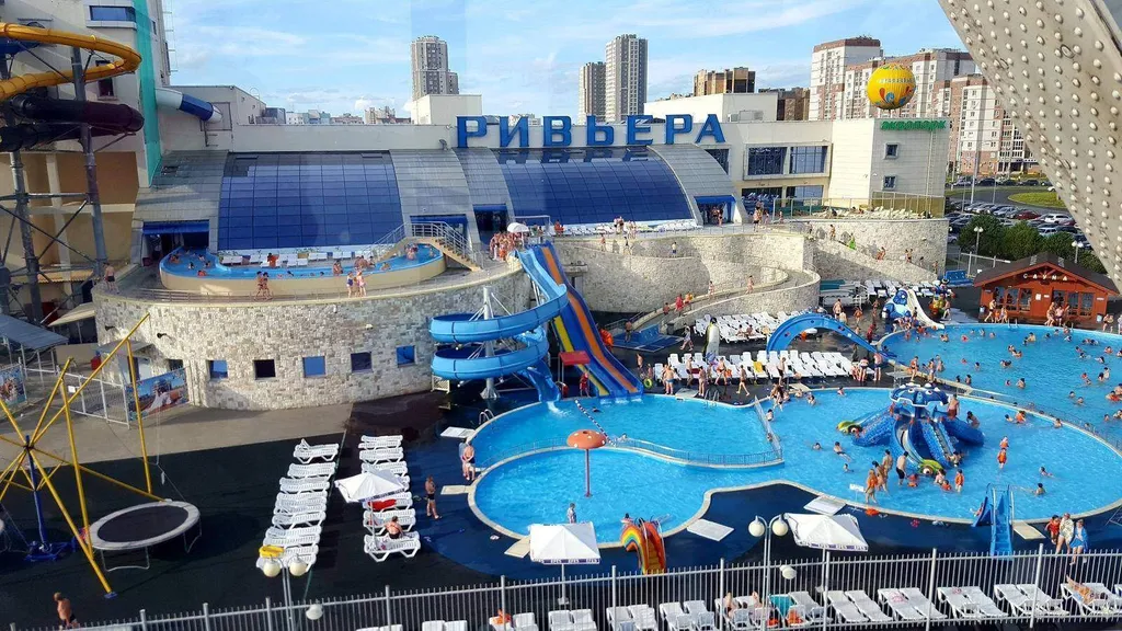 Уютная студия возле аквапарка Ривьера