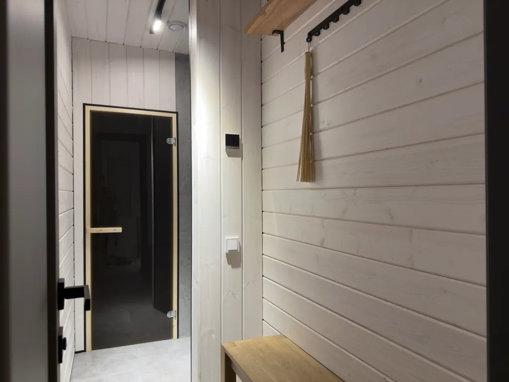 Коттедж Коттедж Новый, тёплый барнхаус с сауной и купелью — Проводник