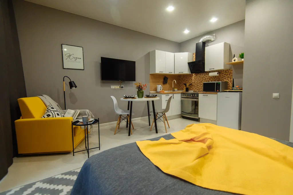 Комфортные апартаменты в скандинавском стиле