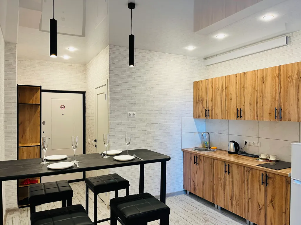 Новая евродвушка с видом на Волгу с высоты птичьего полета