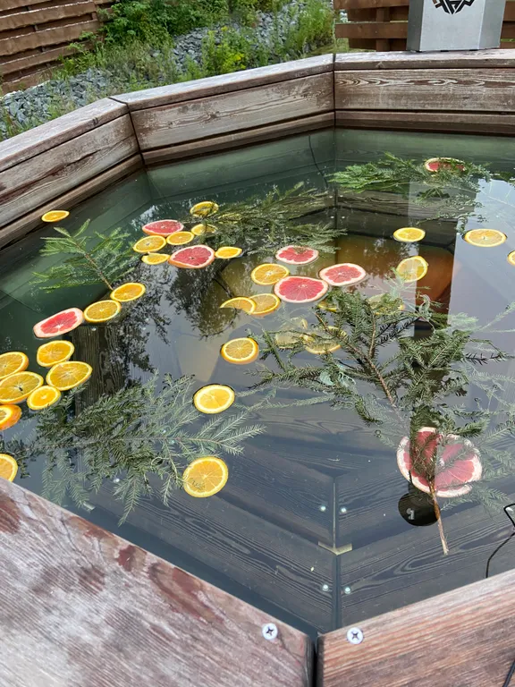 Уютный домик с чаном