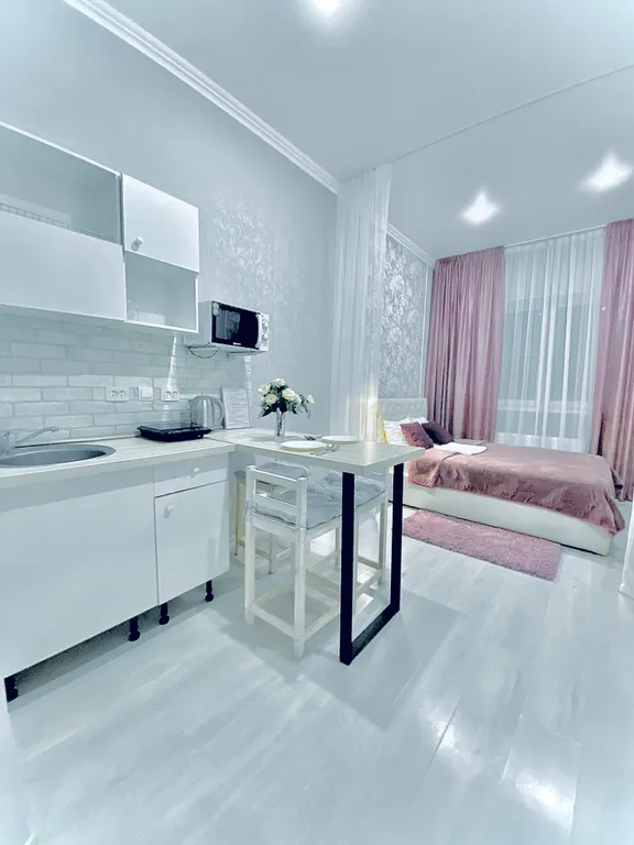 Квартира Квартира Новая комфортная студия возле озера — Горячий Ключ