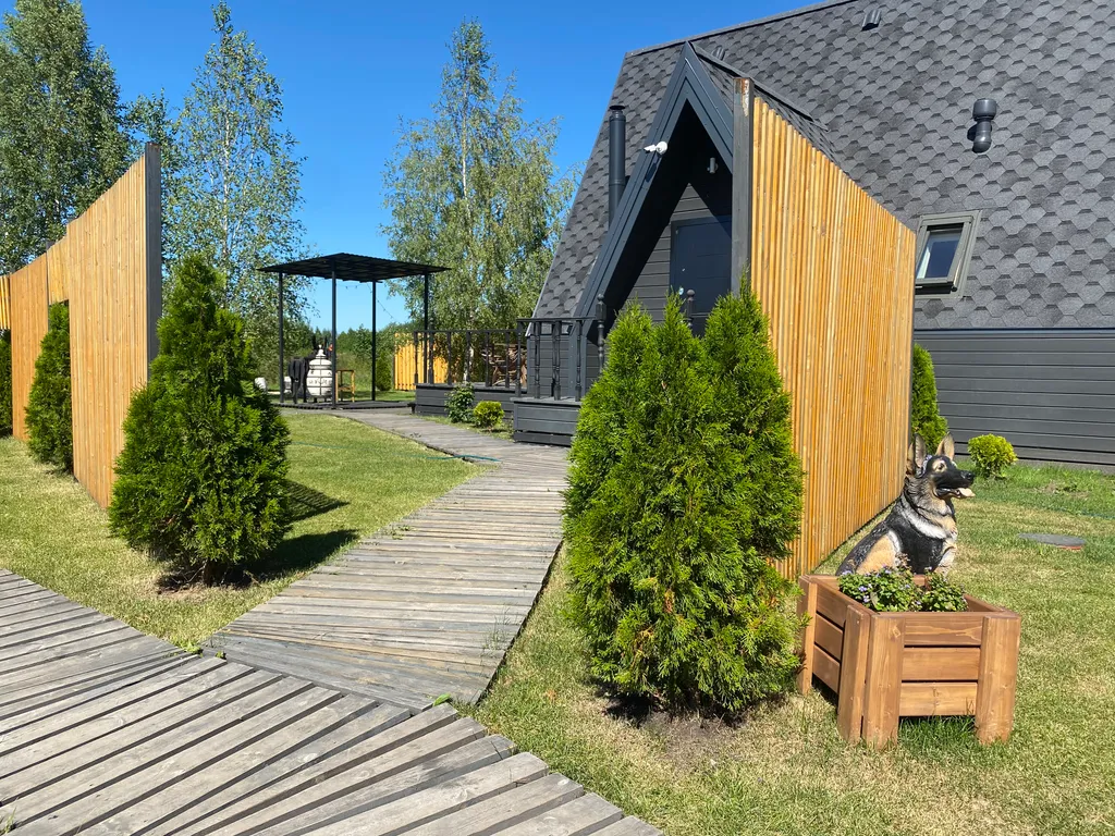 Коттедж Дизайнерский дом luxe A-frame — Дубна