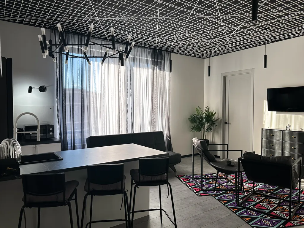 Квартира Двухкомнатные апартаменты на Острове Мечты с видом на набережную — Москва