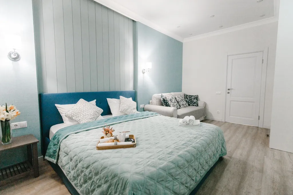 Квартира Двухкомнатная квартира, 2 санузла, 4 кровати — Геленджик