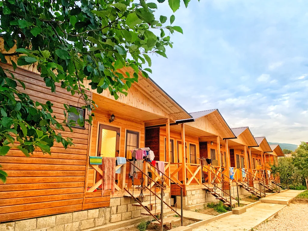 Домик 2-комнатный 5-местный