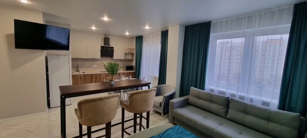 Стильные однокомнатные апартаменты